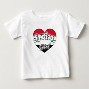 Syrisches Mädchen Baby T-shirt