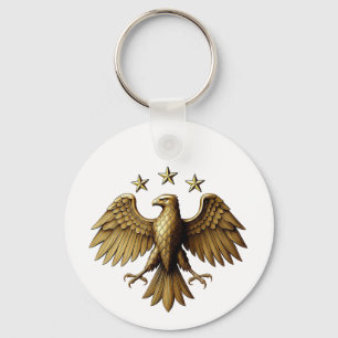 Syrisches modernes Identitätsadler-Emblem T-Shirt Schlüsselanhänger