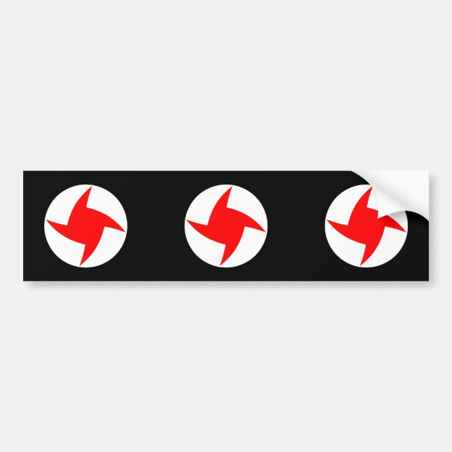 Syrisches nationalistisches sozialParty, Autoaufkleber (Vorne)