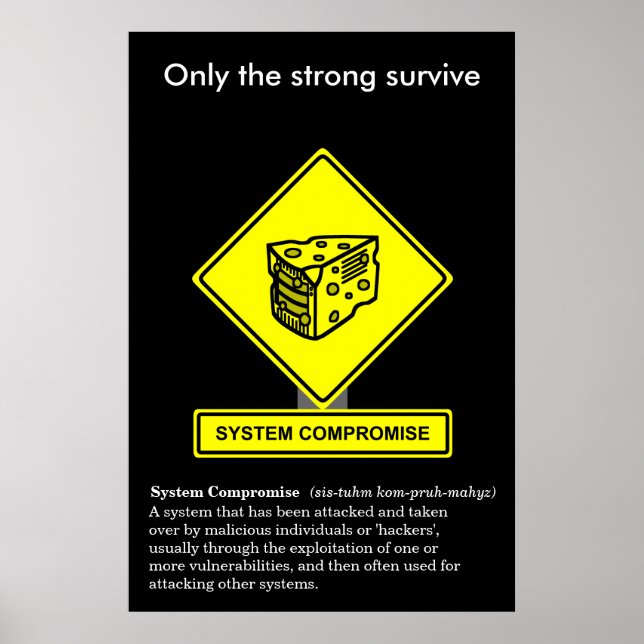 System Commit Security Awareness Poster (Vorne)