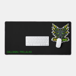 SYSTEM GMR Cyber Dragon Glitch Gaming Schreibtisch Schreibtischunterlage