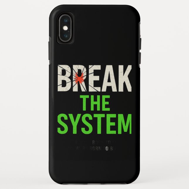 Systemabbruch - Fett Motivierend Case-Mate iPhone Hülle (Rückseite)