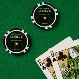 Systemalarm Hacker-Junggesellenabschluss-Pokerchip Pokerchips