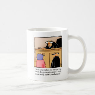 Système judiciaire Humour Mug Cadeau