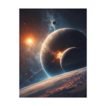 Système Solaire - Carte Postale de la Galaxie - Co