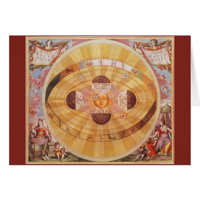 Système solaire copernicien antique, Astronomie Vi (Devant horizontal)