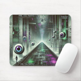 🖱️ "Systemfehler: Sind Sie wach?" Weirdcore-Maus Mousepad