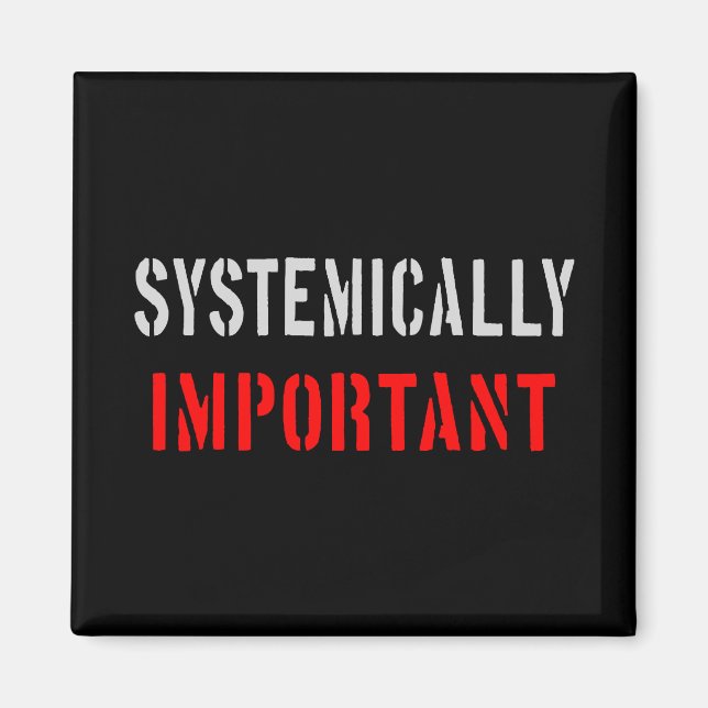 Systemisch wichtig magnet (Vorne)