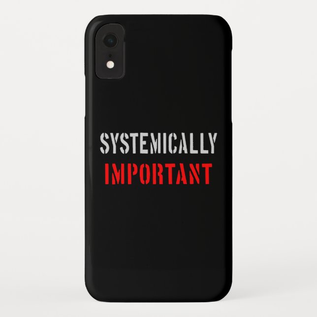 Systemrelevant Case-Mate iPhone Hülle (Rückseite)