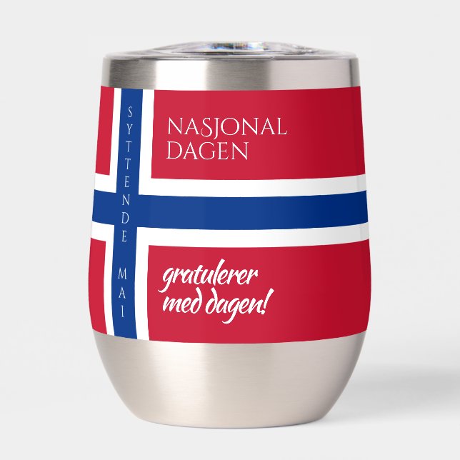 Syttende Mai 17 mai Drapeau de la Journée national (Avant)