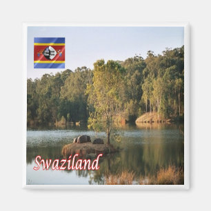 SZ007 SWAZILAND, Mlilwane Reserve, Afrika, Kühlsch Magnet