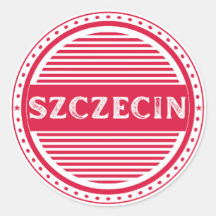 Szczecin City Pride Emblem – Polnische Identität Runder Aufkleber