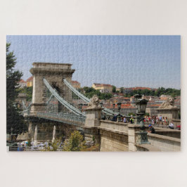Széchenyi Chain Bridge, Budapest, Ungarn