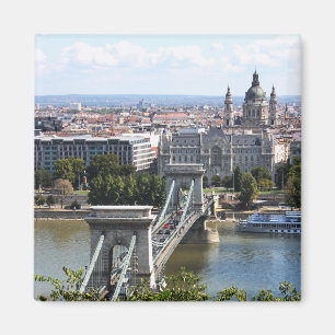 Szechenyi Kettenbrücke, Budapest, Ungarn Magnet