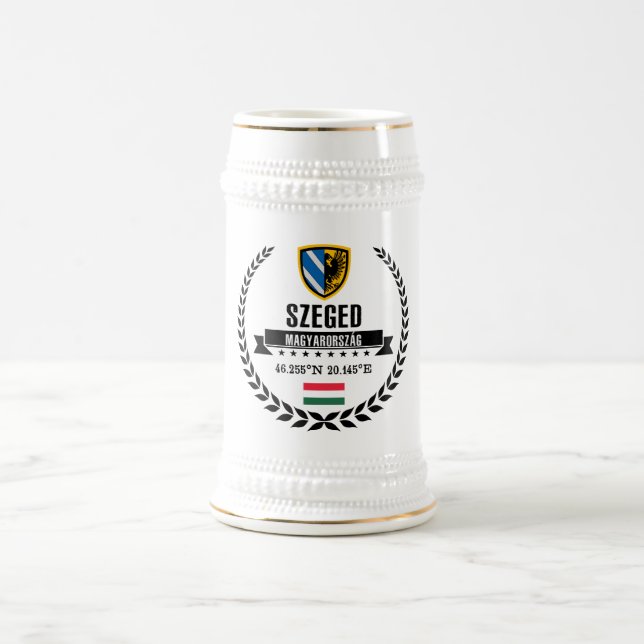Szeged Bierglas (Mittel)