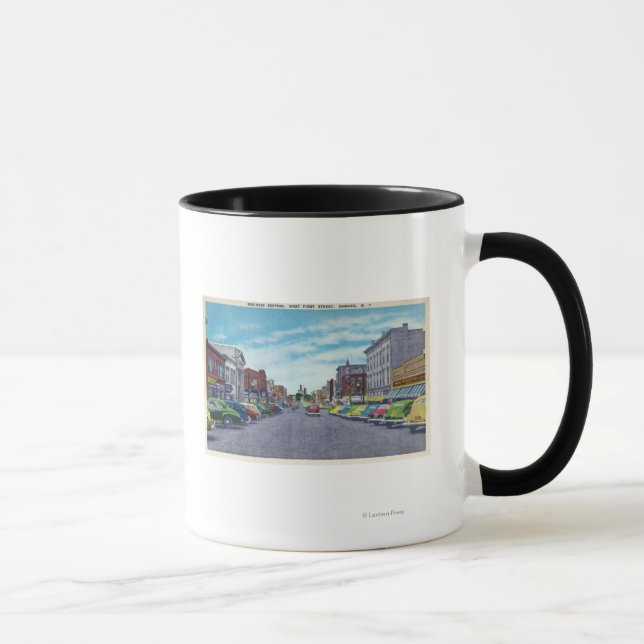 Szenarien der West First Street Business Section Tasse (Rechts)