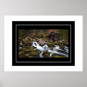 Szenario des Herbstfalls Poster