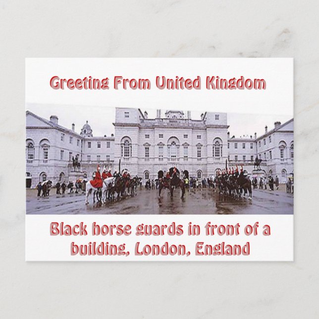 SZENE AUS LONDON ENGLAND (UK) POSTKARTE (Vorderseite)