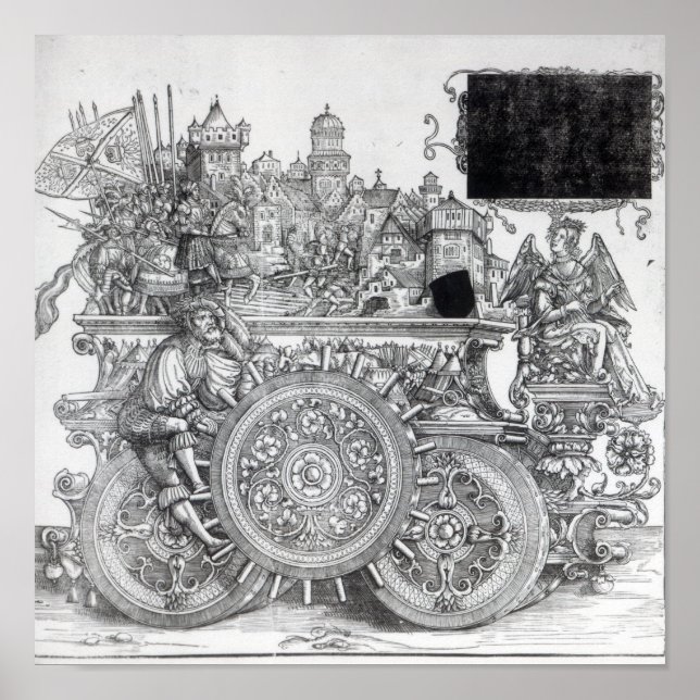 Szene aus Maximilians triumphaler Prozession Poster (Vorne)