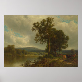 Szene bei Napanoch 1883 Poster