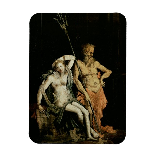 Szene der Hölle: Detail mit Hades und Persephone Magnet (Vertikal)