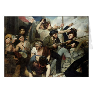 Szene der Revolution 1830