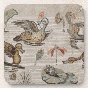 Szene der Wasservögel auf dem Nil, Haus von Faun Untersetzer