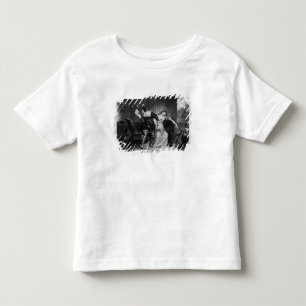Szene des Buchstaben des Cousins Kleinkind T-shirt