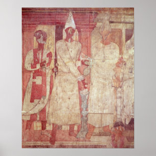 Szene eines Opfers durch Conon und seine Familie Poster