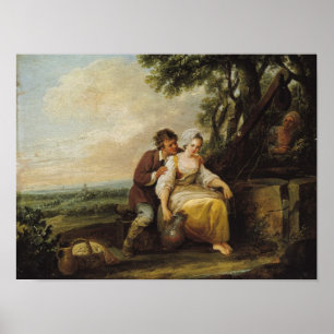 Szene Galante, 1774 Poster