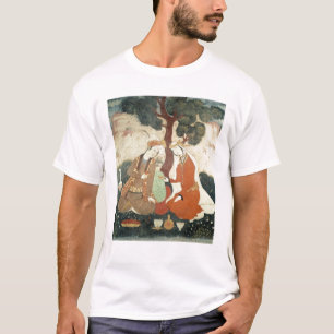 Szene galante von der Ära von Shah Abbas I T-Shirt