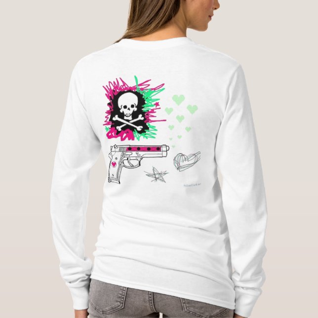 Szene Hoodie T-Shirt (Rückseite)