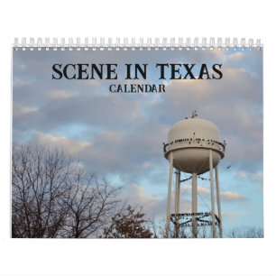 Szene in Texas Naturkalender Kalender