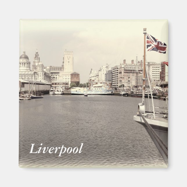 Szene Liverpool Magnet (Vorne)