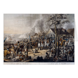 Szene nach dem Kampf von Waterloo