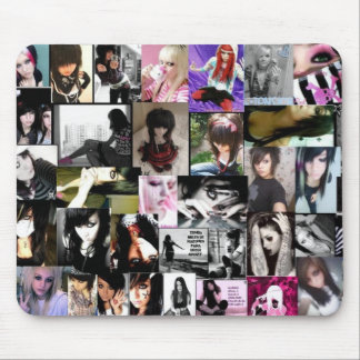 SZENE UND EMO GIRLLz Mousepad