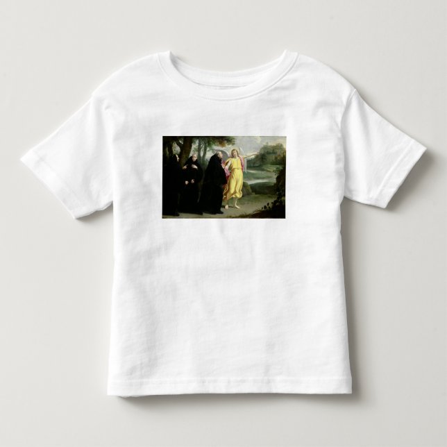 Szene vom Leben von St. Benedict Kleinkind T-shirt (Vorderseite)