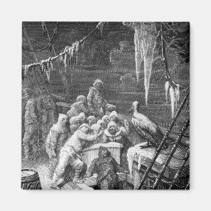 Szene "vom Raureif des alten Seemannes" 3 Magnet