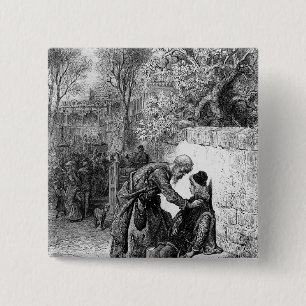 Szene "vom Raureif des alten Seemannes", Button