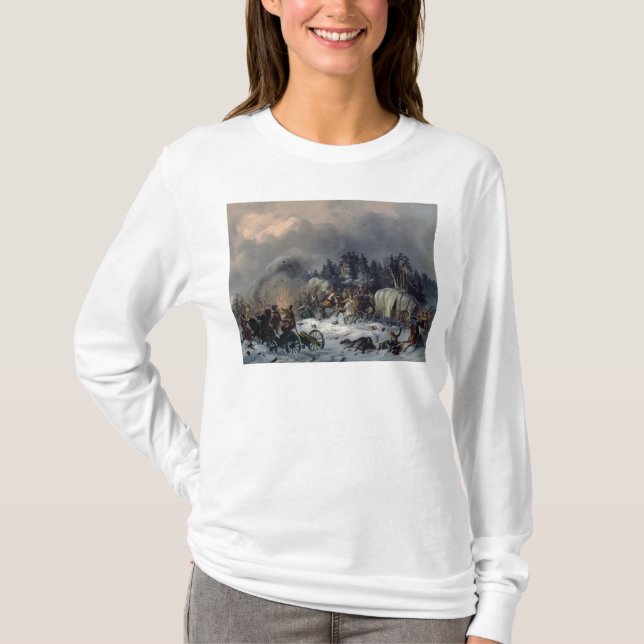 Szene vom Russisch-Französischen Krieg im Jahre T-Shirt (Vorderseite)