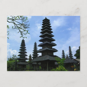 Szene von Bali Postkarte