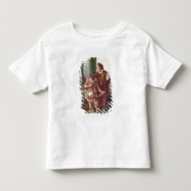 Szene von der Commedia dell'Arte Kleinkind T-shirt (Vorderseite)