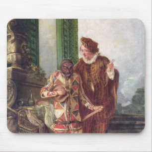 Szene von der Commedia dell'Arte Mousepad