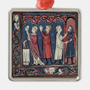 Szene von Excommunication Ornament Aus Metall