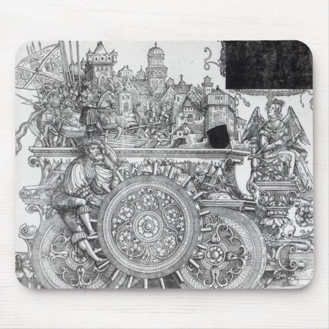 Szene von Maximilian Siegesprozession Mousepad (Vorne)