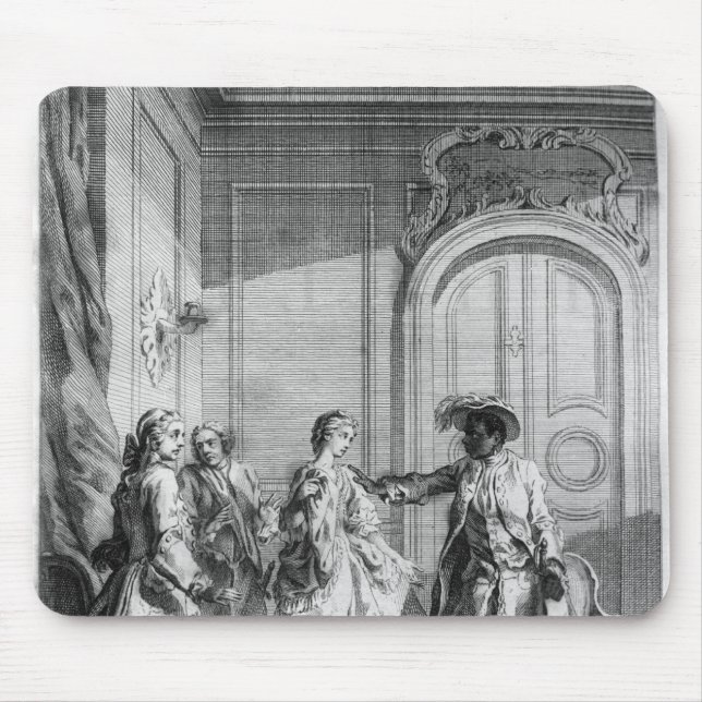 Szene von "Othello" durch William Shakespeare Mousepad (Vorne)