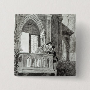 Szene von Tat II von Romeo und von Juliet Button