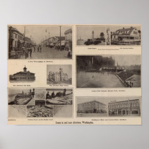 Szenen Aberdeen, Washington Poster