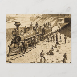 Szenen auf der Gewerkschaft Pazifische Eisenbahn S Postkarte