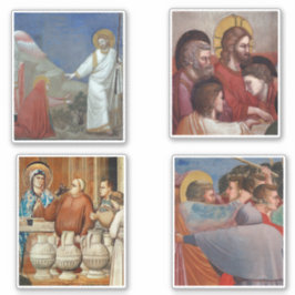 Szenen aus dem Leben des Christ Set Aufklebers Aufkleber